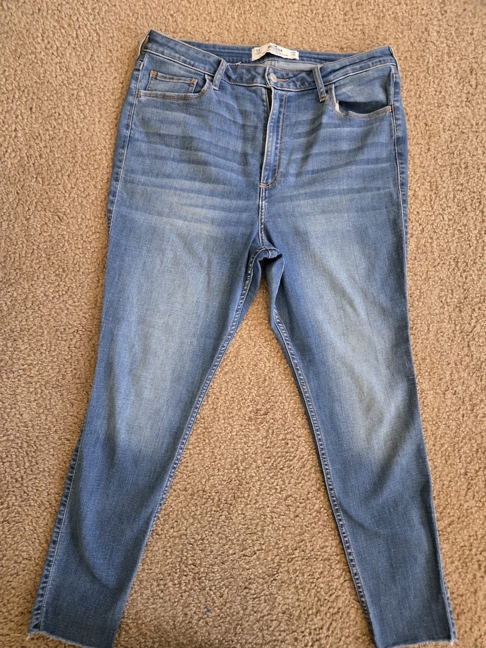 Women’s Mid-Rise Blue Stretch Skinny Jeans